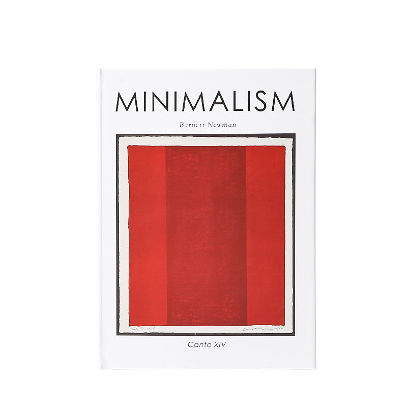 Minimalist Hardcover Book