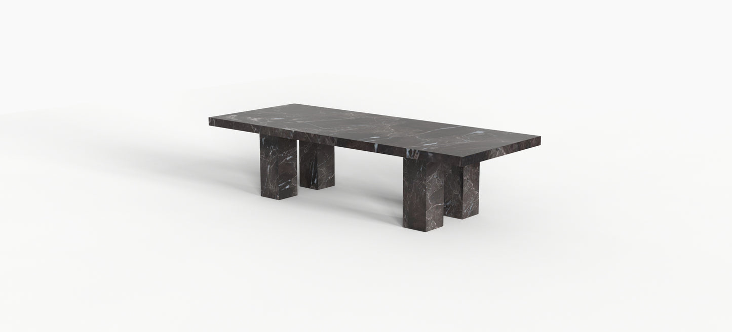 Grassetto Marble Dining Table- Four legs