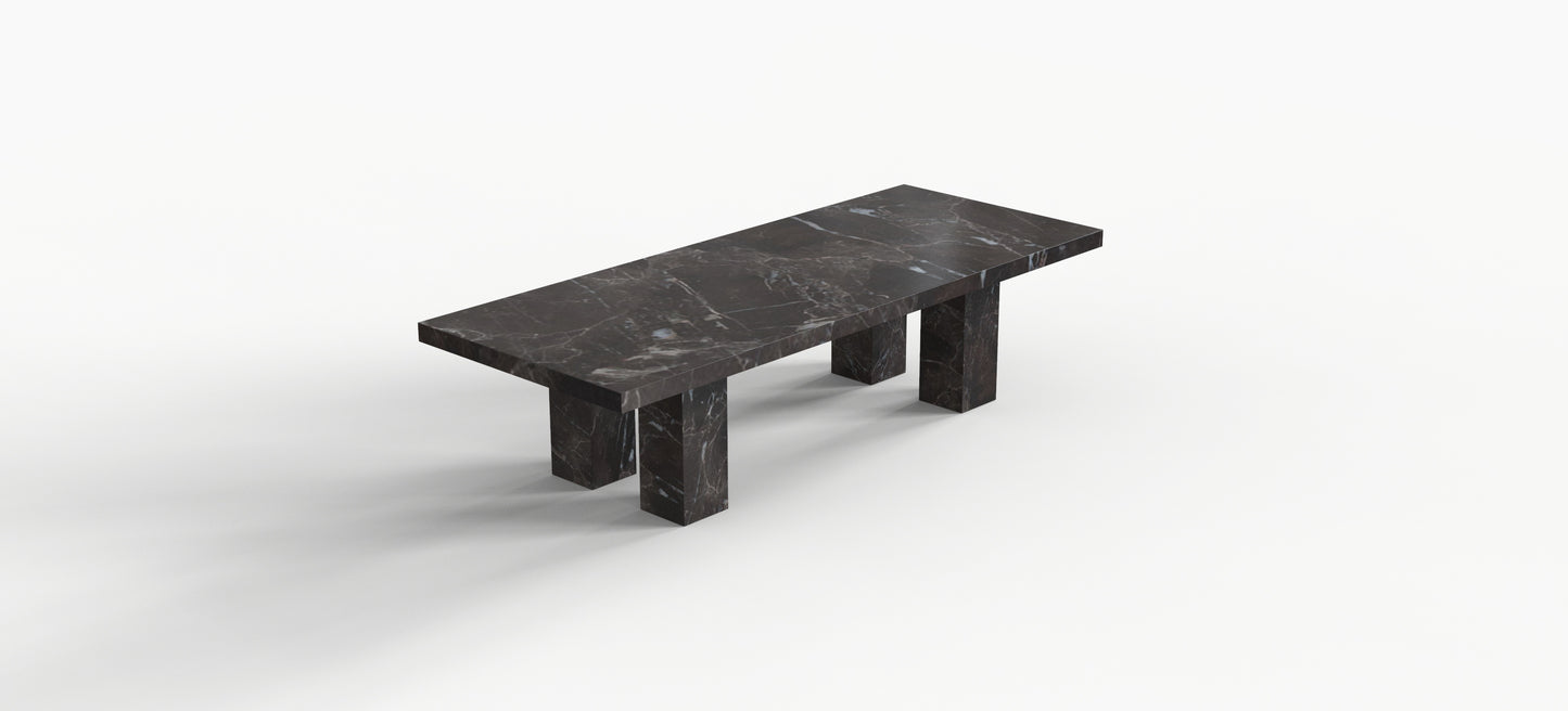 Grassetto Marble Dining Table- Four legs