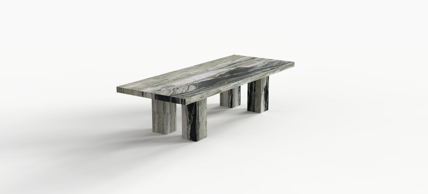Grassetto Marble Dining Table- Four legs