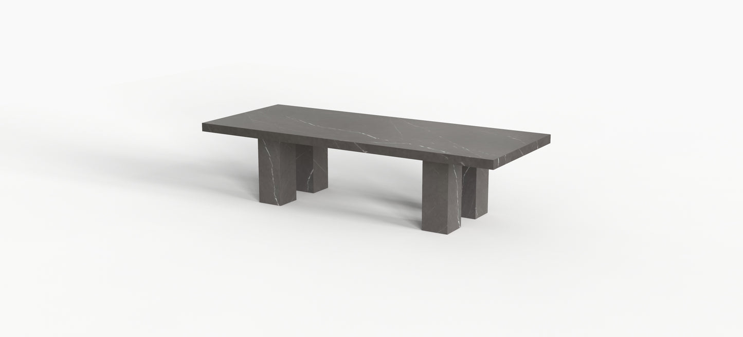 Grassetto Marble Dining Table- Four legs