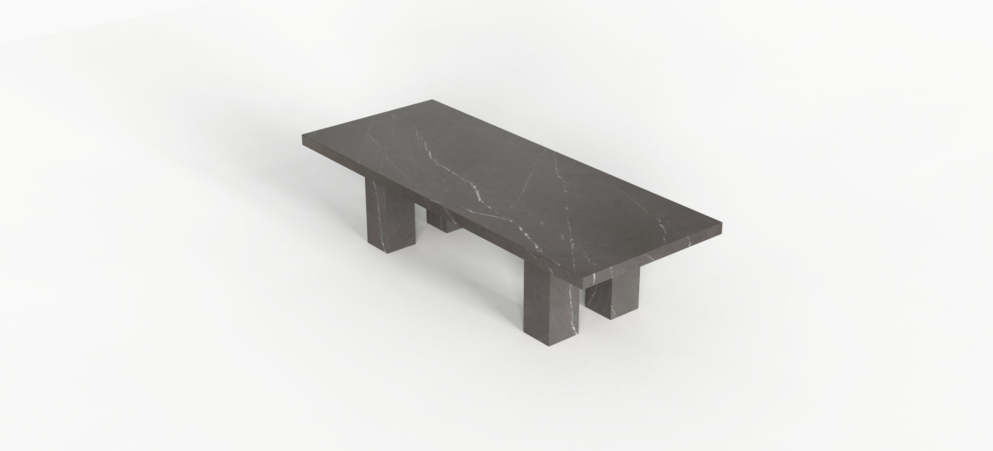 Grassetto Marble Dining Table- Four legs