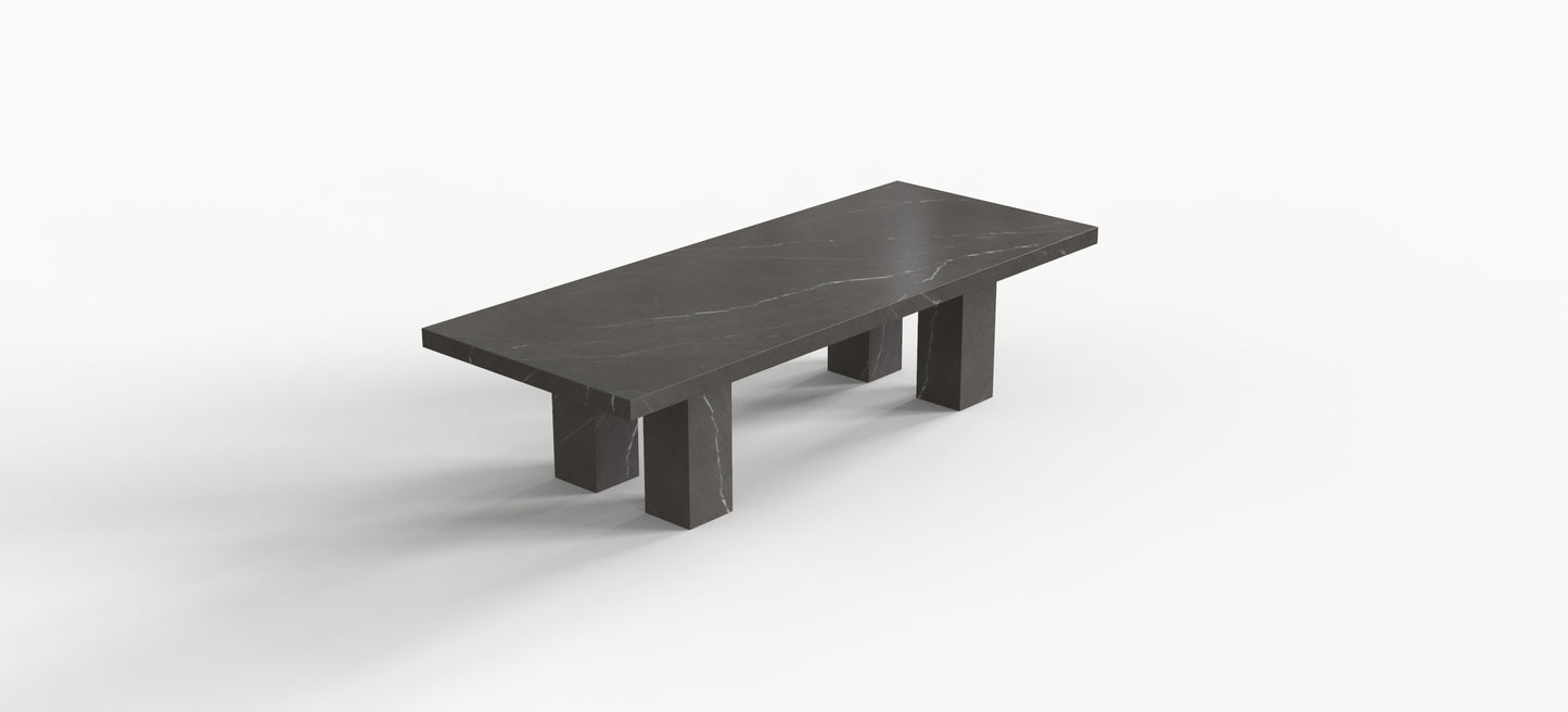 Grassetto Marble Dining Table- Four legs