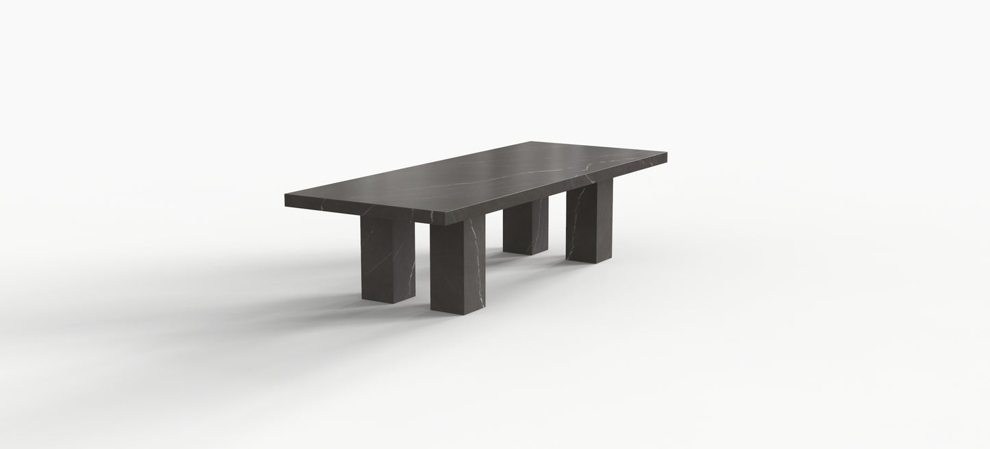Grassetto Marble Dining Table- Four legs