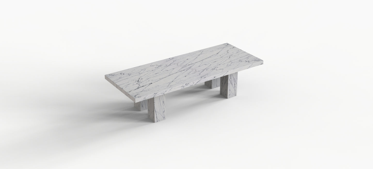 Grassetto Marble Dining Table- Four legs