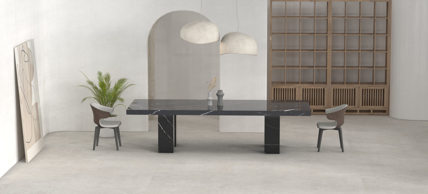 Grassetto Marble Dining Table- Four legs