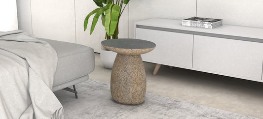 Nordic Natural Stone Side Table