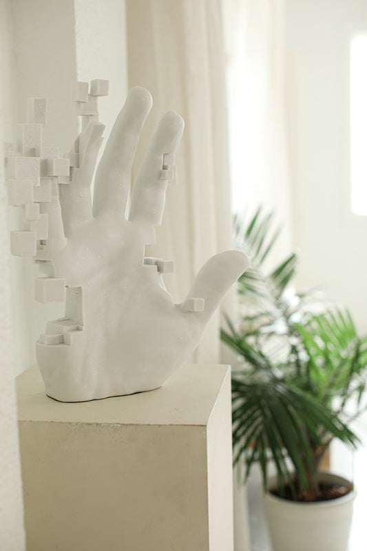 Faded Hand Sculpture