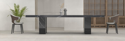 Grassetto Marble Dining Table- Four legs