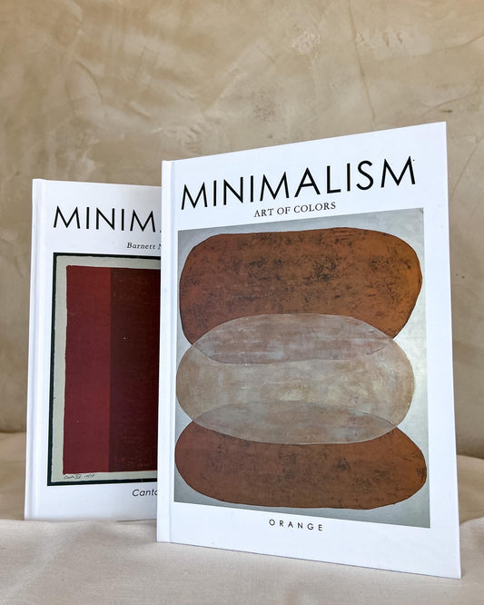 Minimalist Hardcover Book